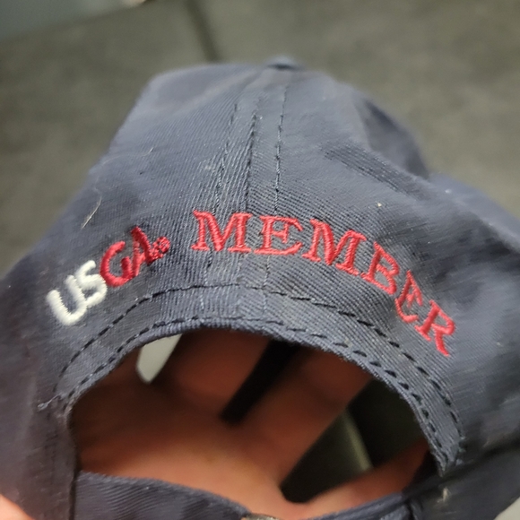 US OPEN 2011 CONGRESSIONAL USGA BLUE GOLF BALL CAP ADJUSTABLE HAT Senate House - Picture 3 of 5